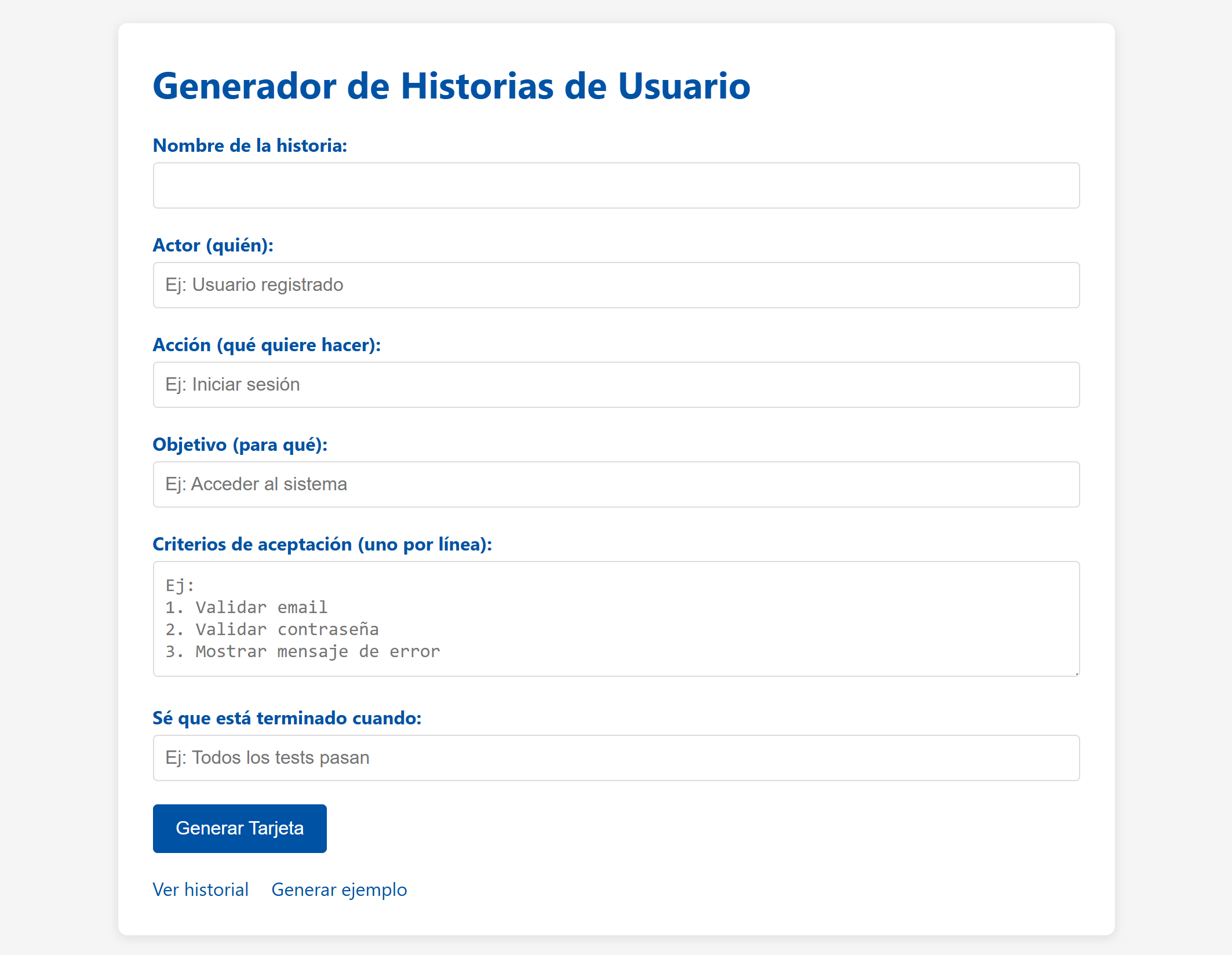 Generador de casos de uso